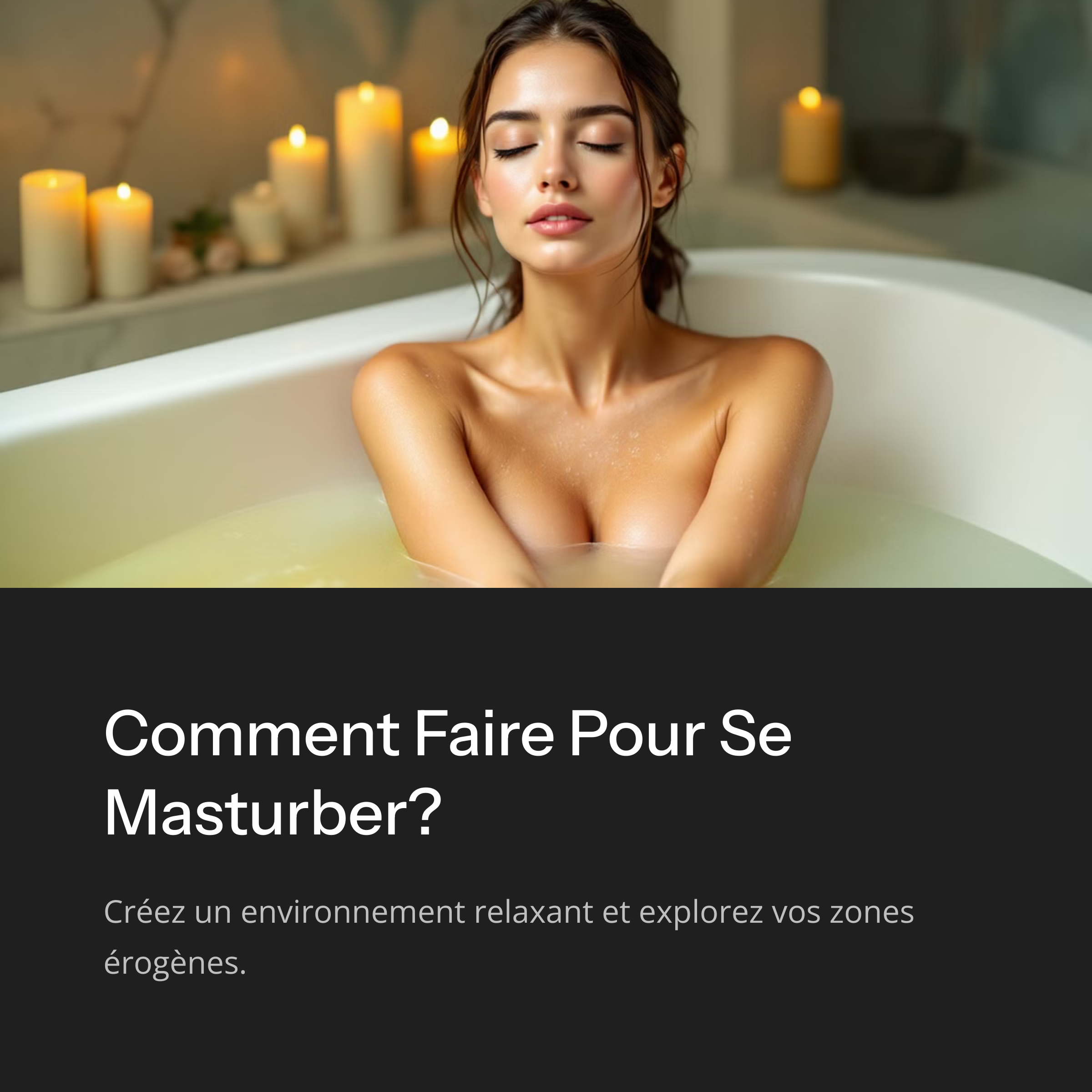 Comment Faire Pour Se Masturbe?