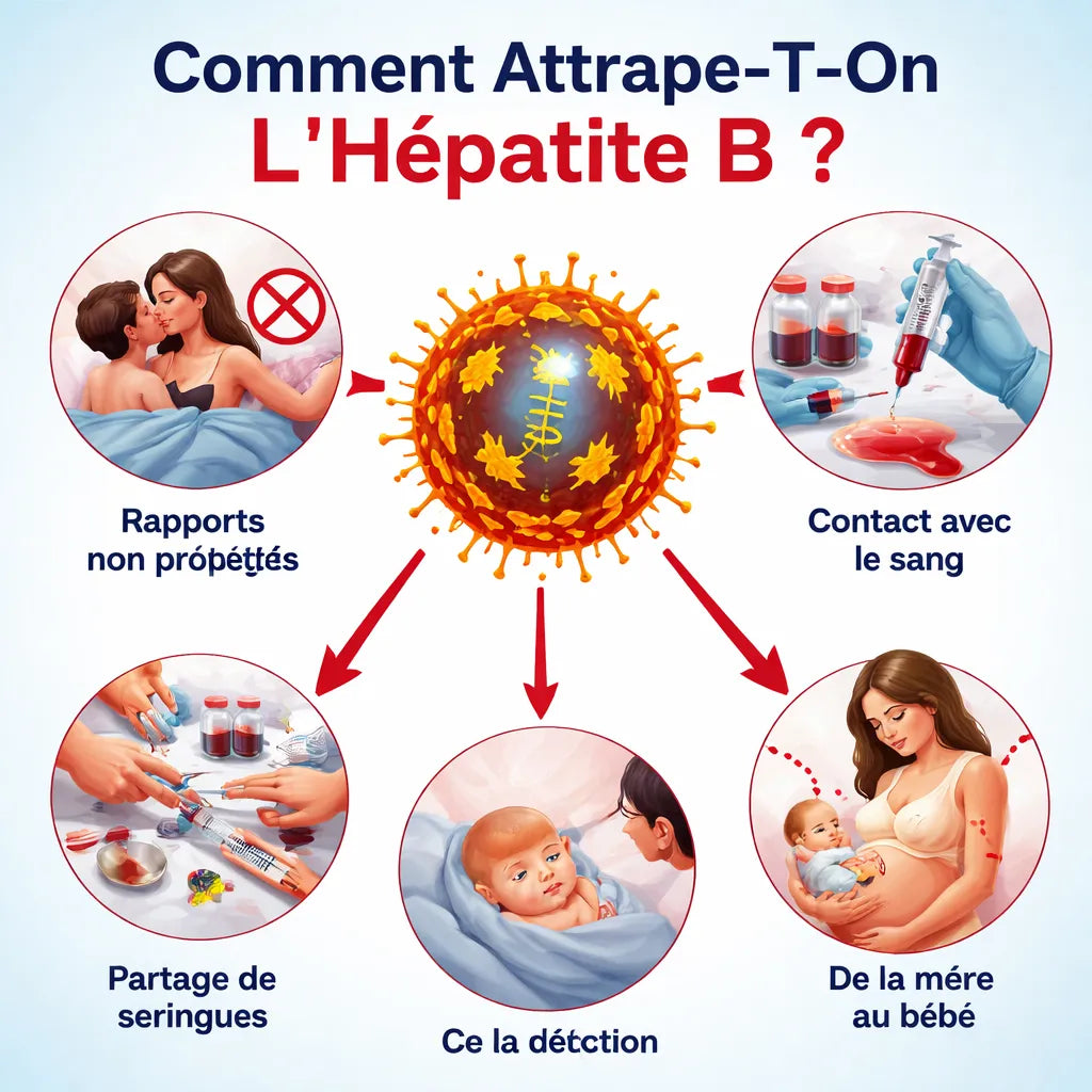 Comment Attrape T On L'Hépatite B ?