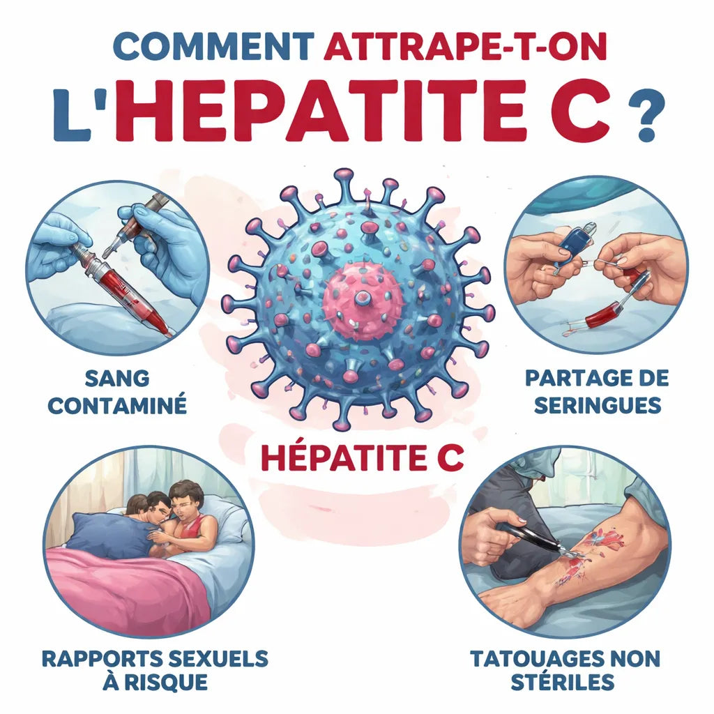 Comment Attrape T On L'Hépatite C ?