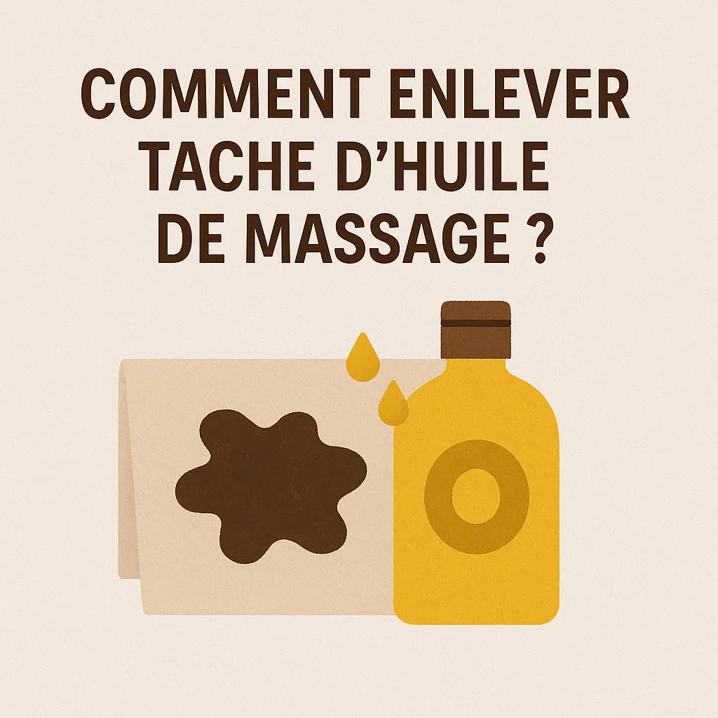 Comment Enlever Tache D'Huile De Massage ?