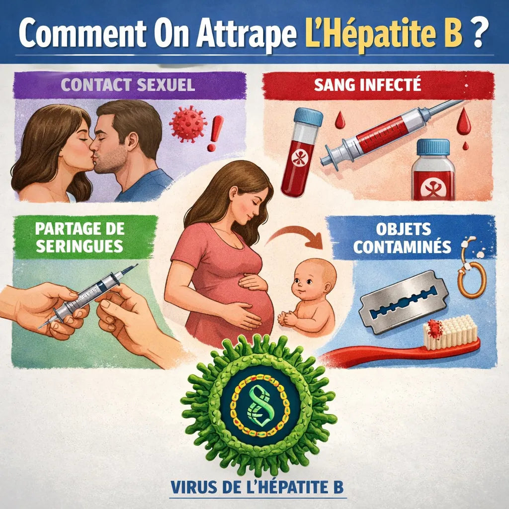 Comment On Attrape L'Hépatite B ?