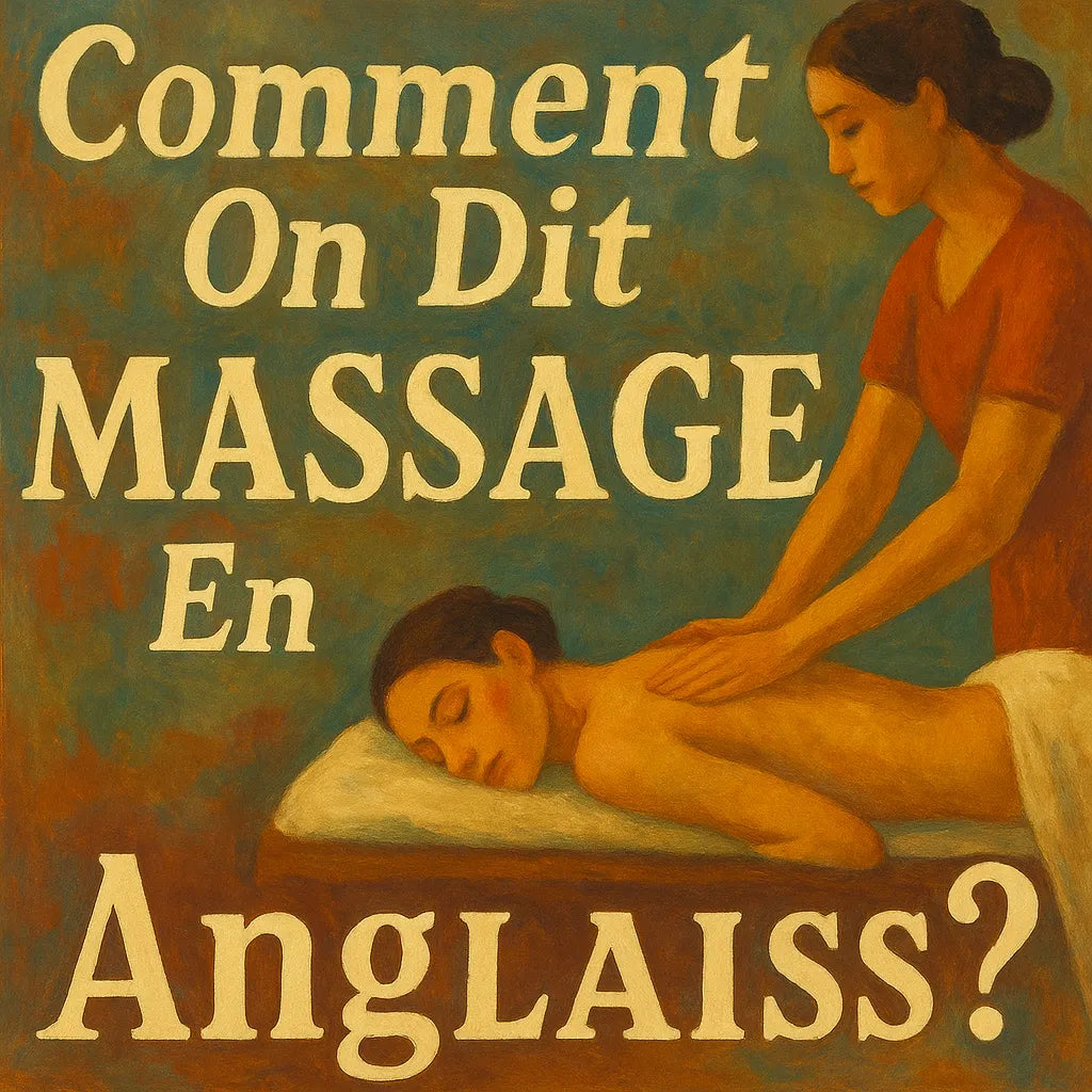 Comment On Dit Massage En Anglais ?