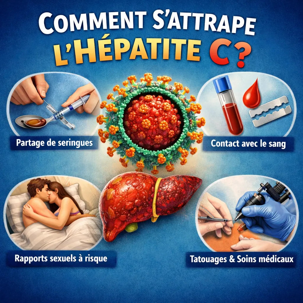 Comment S'Attrape L'Hépatite C ?