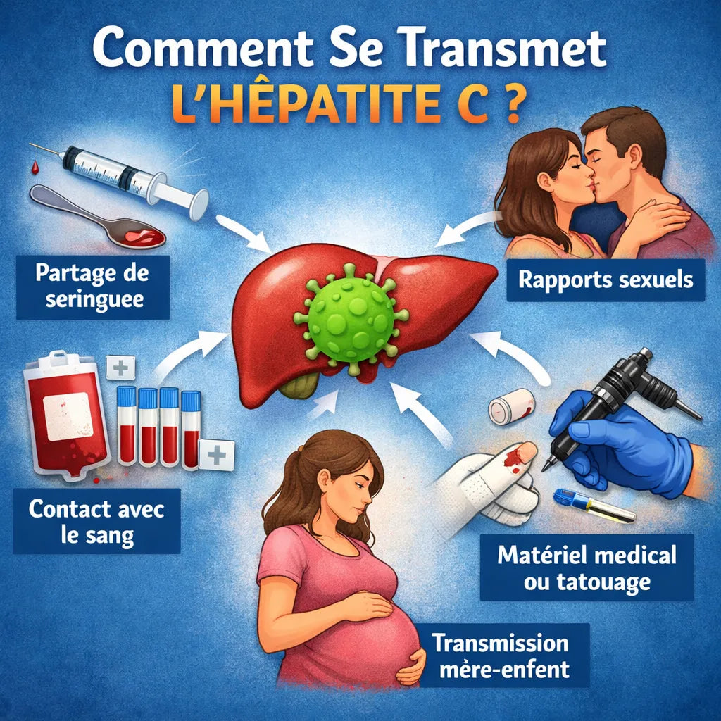 Comment Se Transmet L'Hépatite C ?