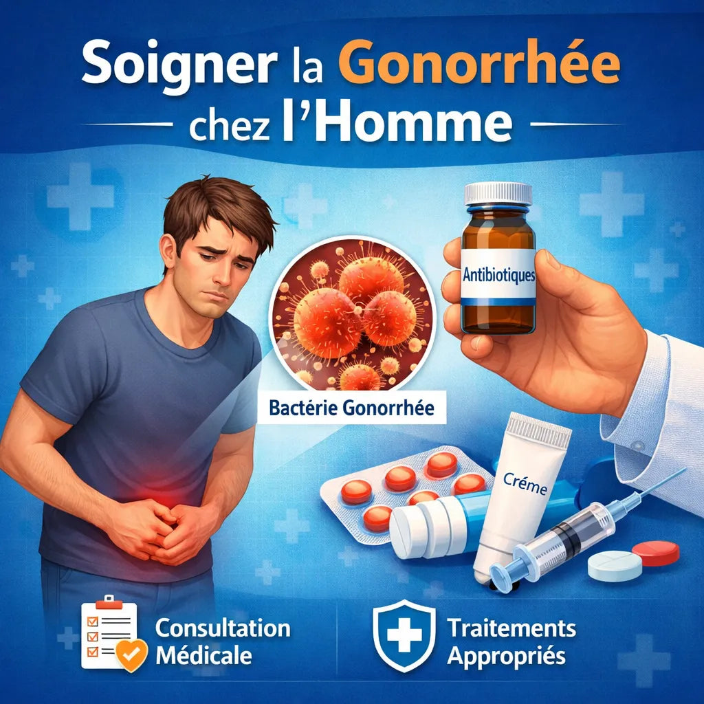 Comment Soigner La Gonorrhée Chez L'Homme ?
