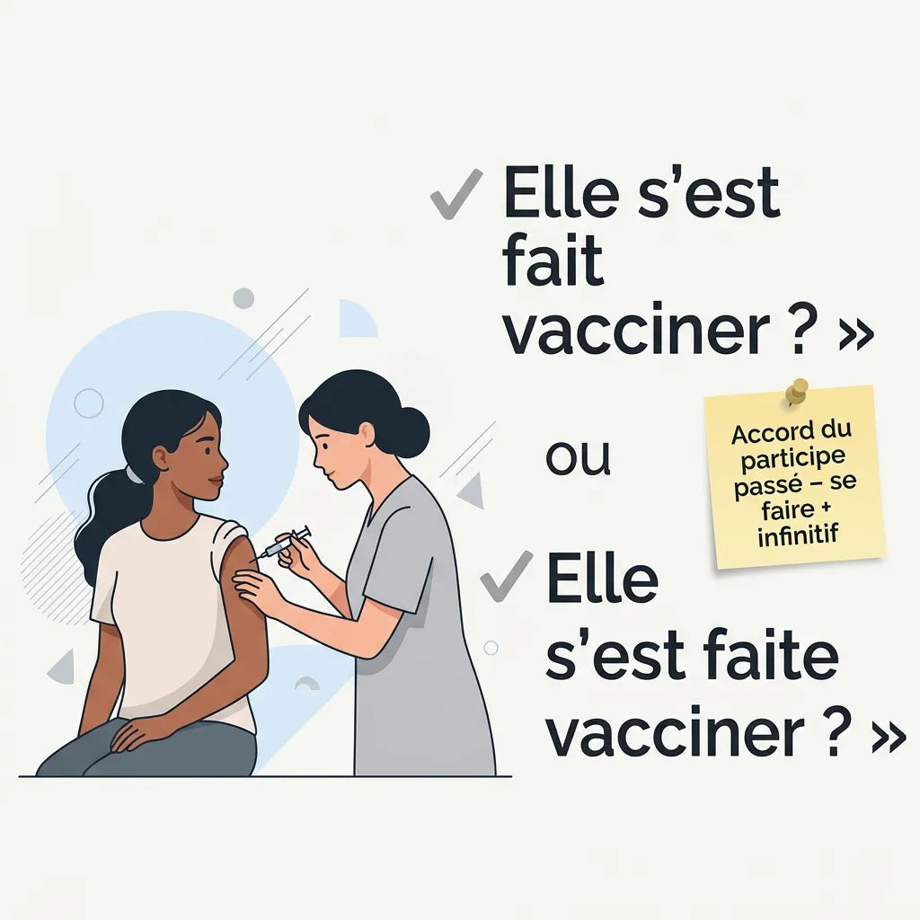 Elle S'Est Faite Vacciner Ou Elle S'Est Fait Vacciner ?