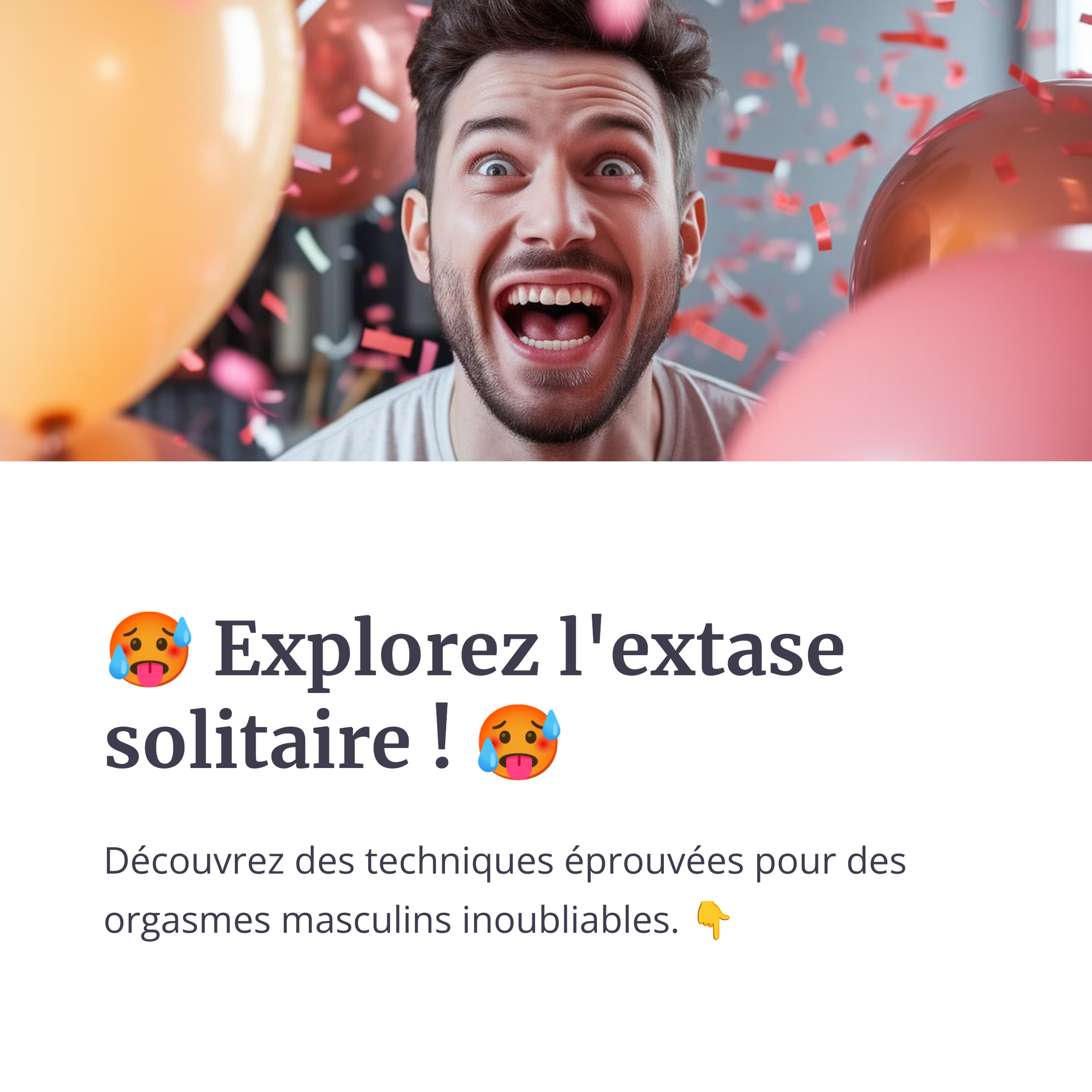 Comment Jouir En Se Masturbant Homme?
