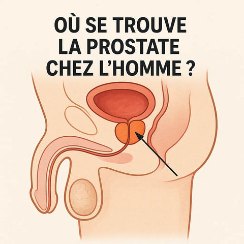 Où Se Trouve La Prostate Chez L'Homme ?