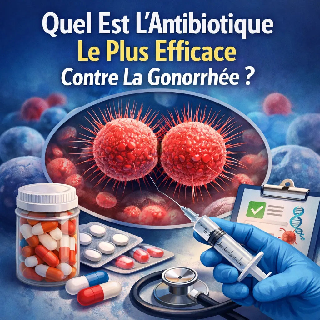 Quel Est L'Antibiotique Le Plus Efficace Contre La Gonorrhée ?