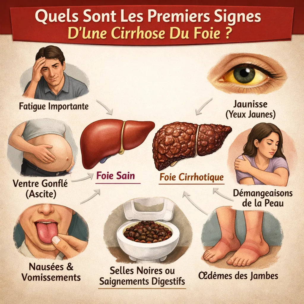Quels Sont Les Premiers Signes D'Une Cirrhose Du Foie ?