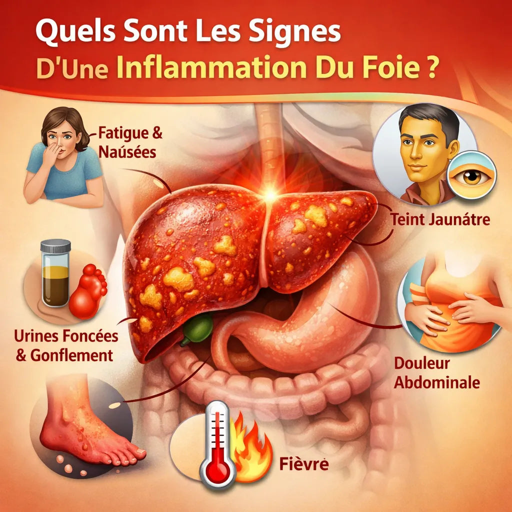 Quels Sont Les Signes D'Une Inflammation Du Foie ?