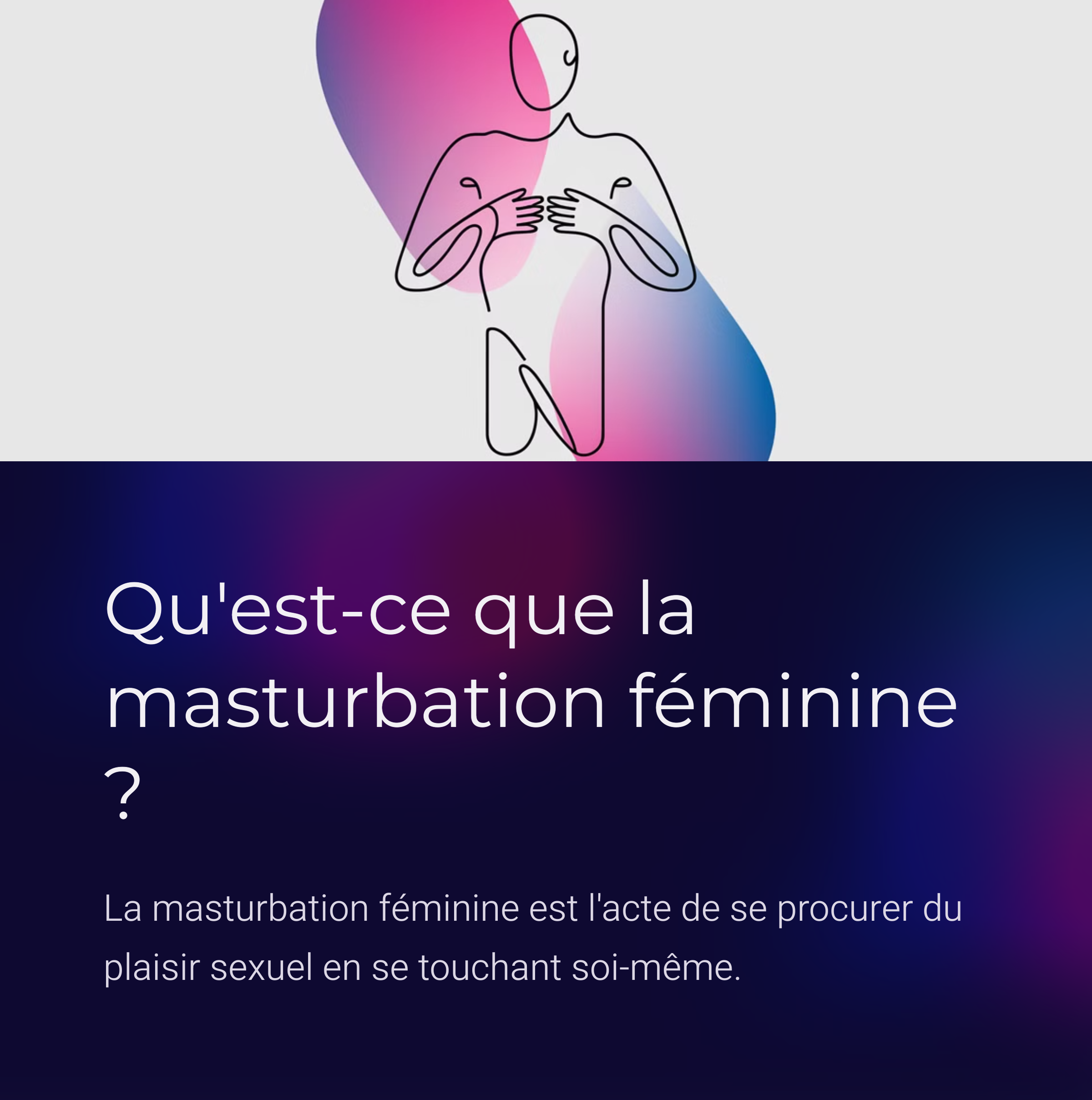 Comment Se Masturber Femme?