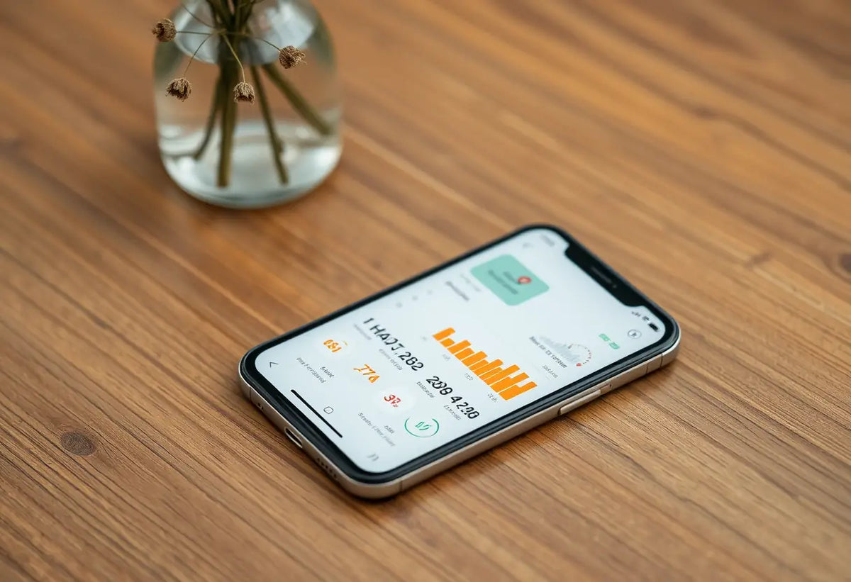 Application de contraception naturelle sur un téléphone