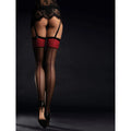 Bas rouges sexy Fiore couture jarretière femme élégante 20 DEN