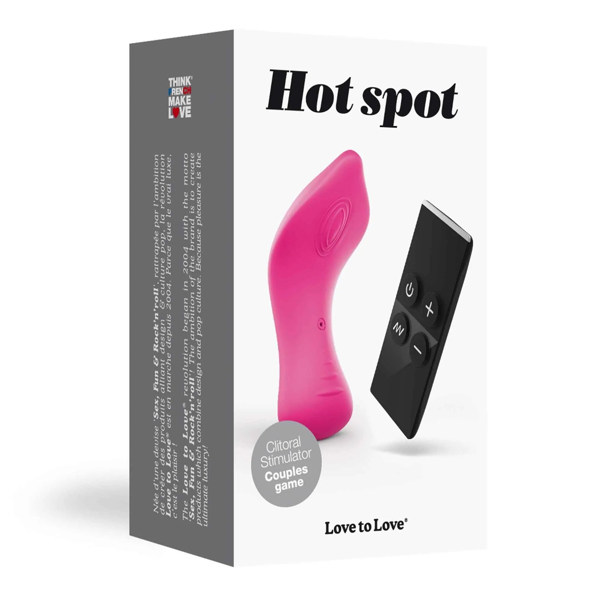 Stimulateur Clitoridien Puissant Rose Étanche 10 Modes Silicone Rechargeable