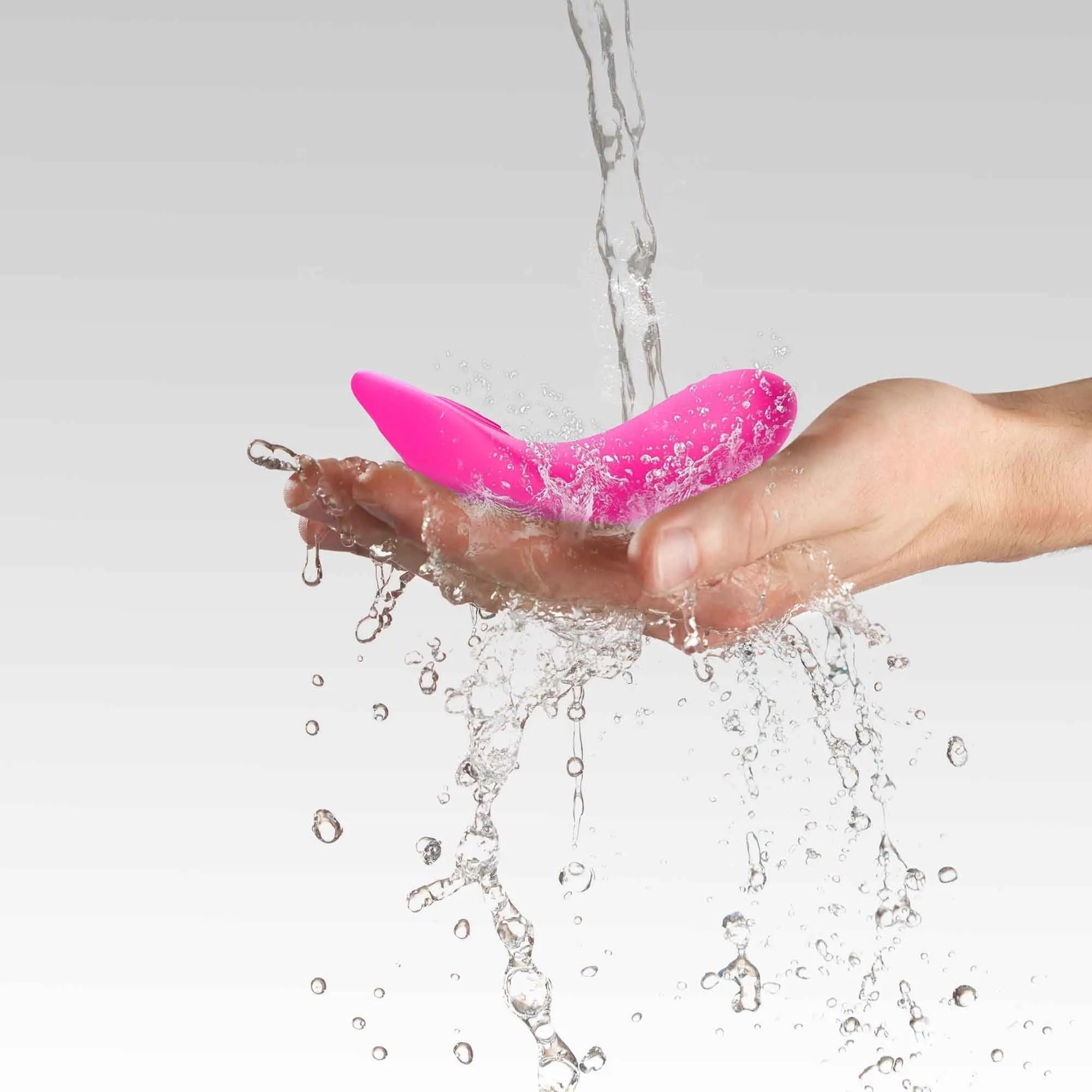 Stimulateur Clitoridien Puissant Rose Étanche 10 Modes Silicone Rechargeable