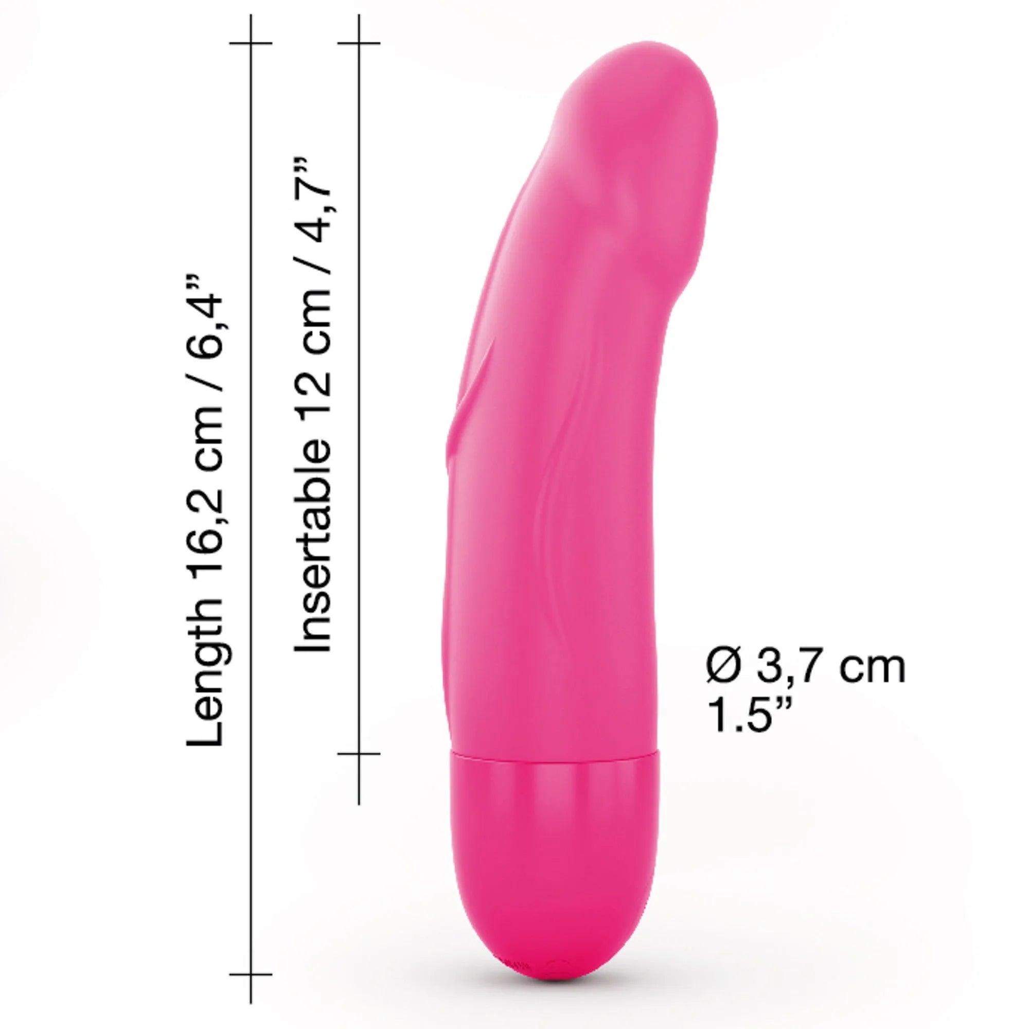 Vibromasseur Real Vibration S 16 cm 2.0 - Rose