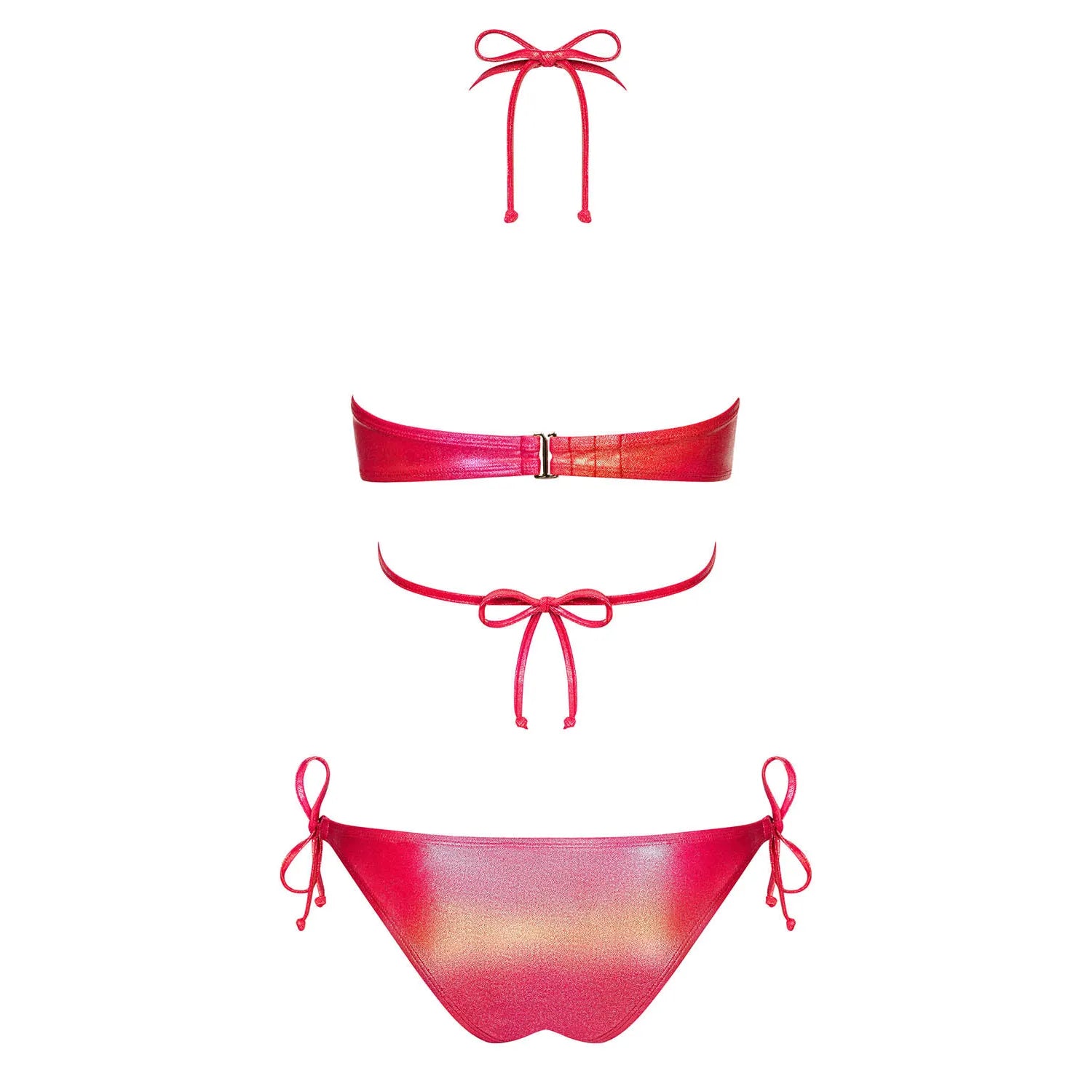 Maillot de bain 2 pcs Coralya - Rouge