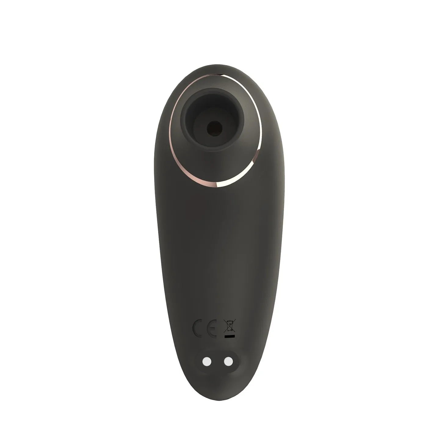 Vibromasseur clitoridien waterproof silicone noir 9 modes vibrations silencieux
