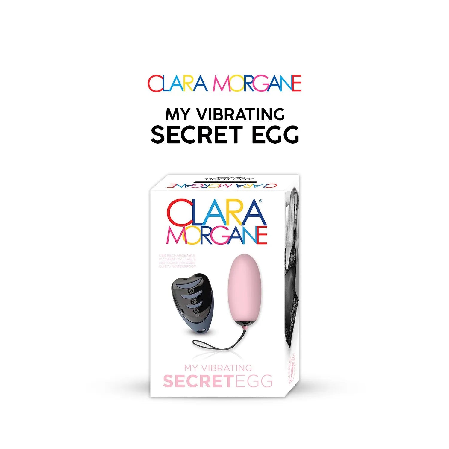 My vibrating secret egg - Rose