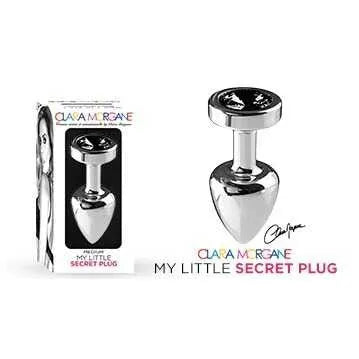 Plug anal aluminium waterproof noir medium usage couple femme homme