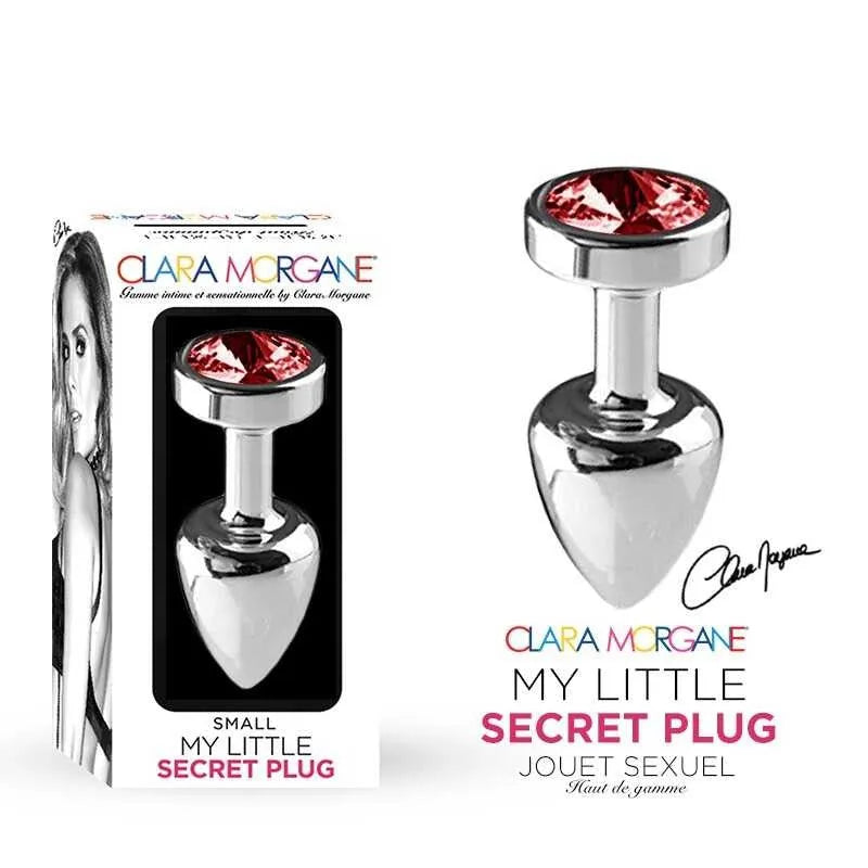 My little secret plug anal aluminium waterproof rouge 7cm 2,5cm