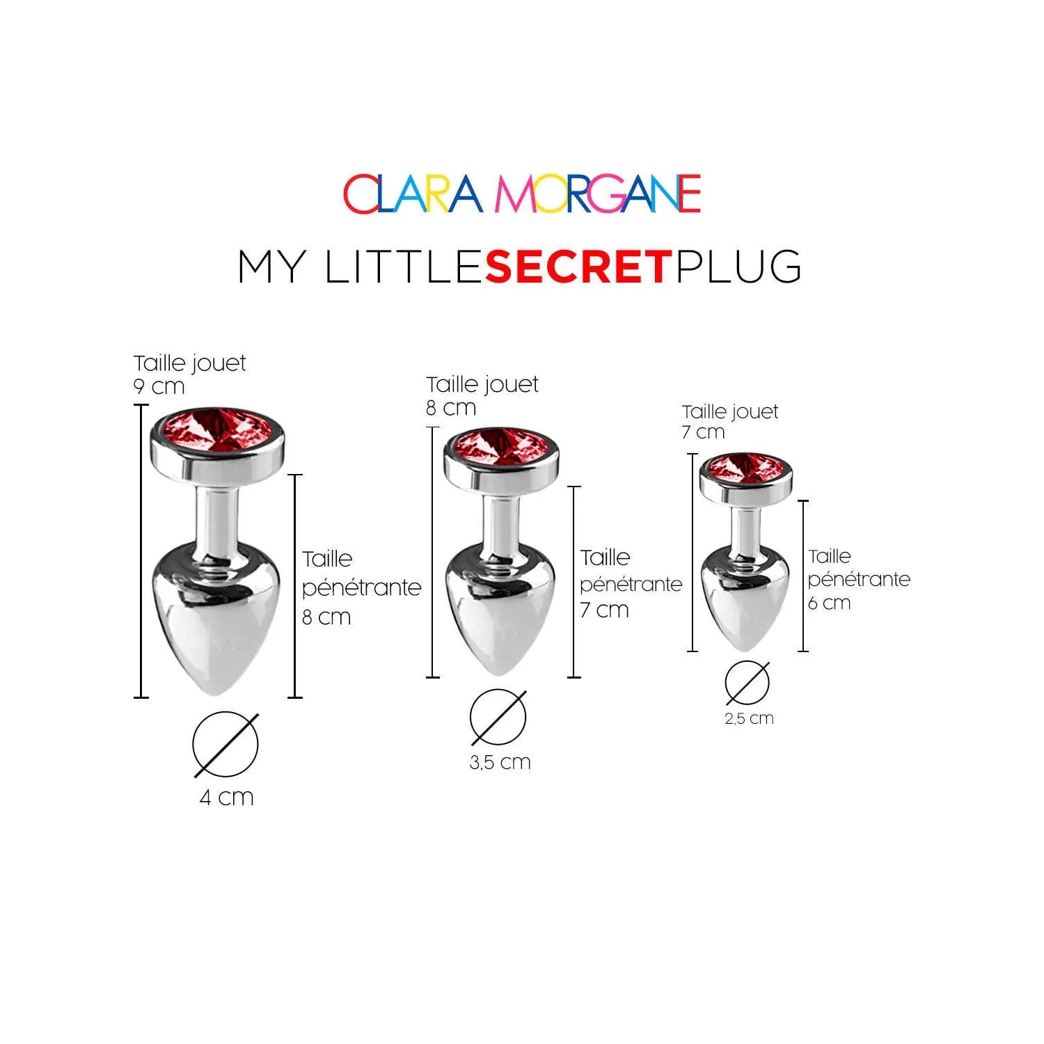 My little secret plug medium - Rouge