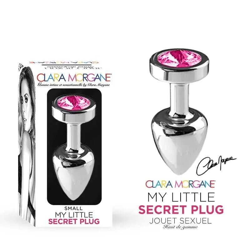 My Little Secret Plug Small Aluminium Rose Waterproof 7cm 2.5cm Anal