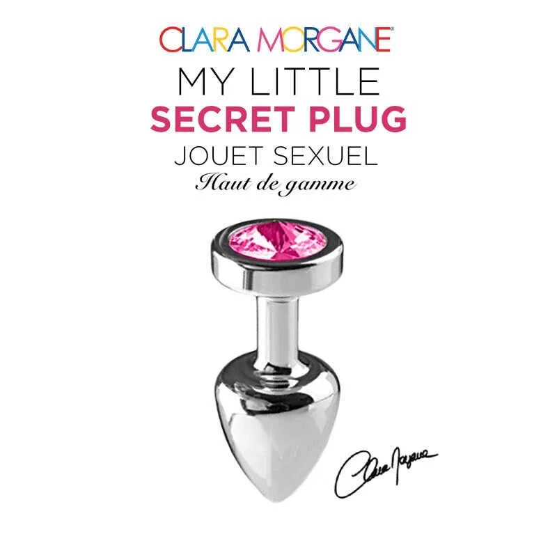 My little secret plug medium aluminium rose pour couple anal waterproof