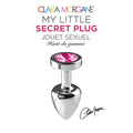 My little secret plug medium aluminium rose pour couple anal waterproof