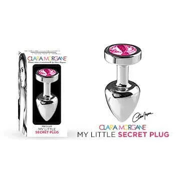 My little secret plug medium aluminium rose pour couple anal waterproof