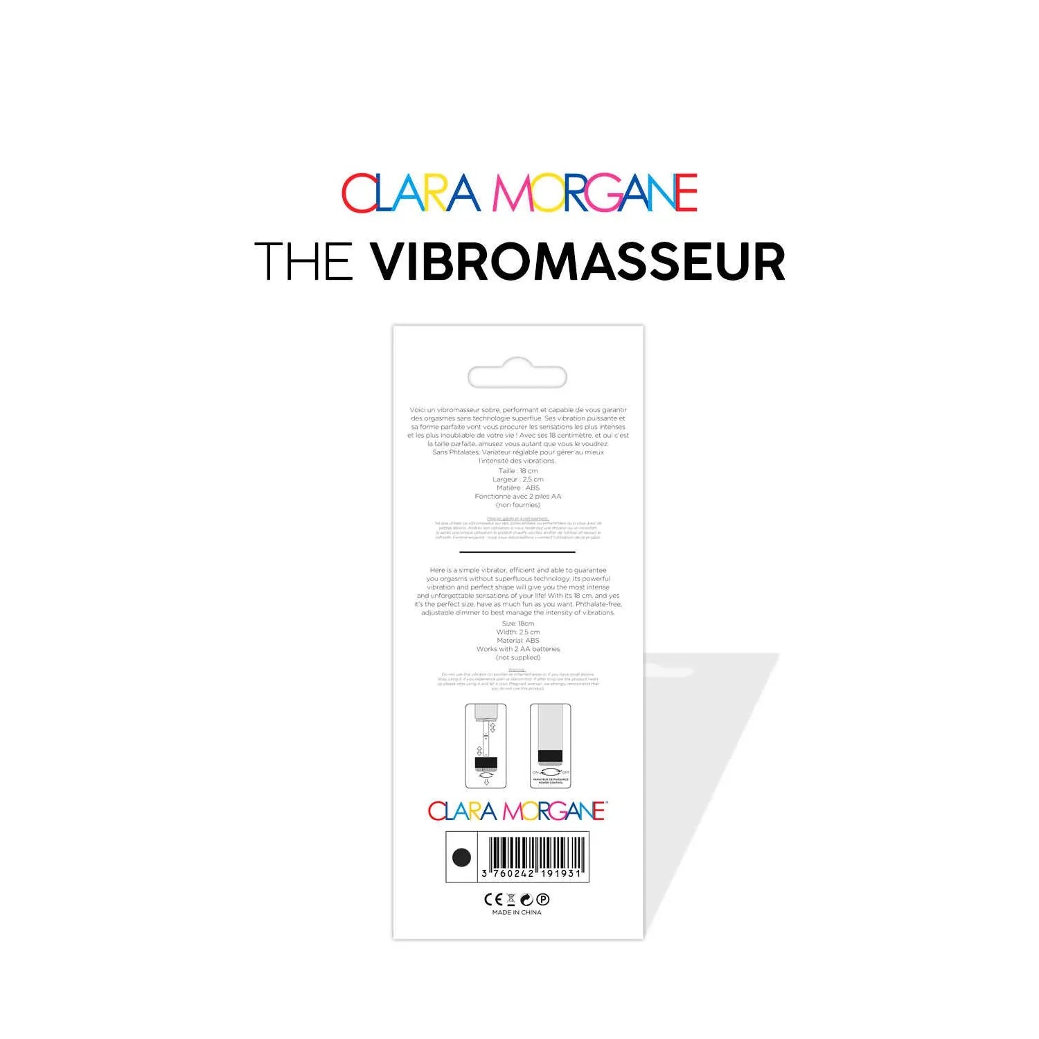 The vibromasseur - Noir