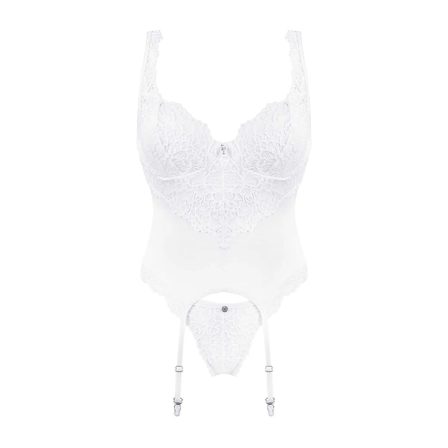 Corset et string blanc Amor Blanco