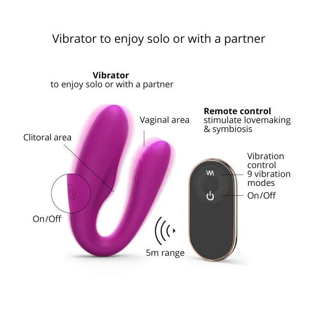 MATCH UP - Sweet Orchid - Jouet pour couple télécommandé
