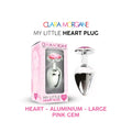 Plug Anal Aluminium Taille Variée My Little Heart
