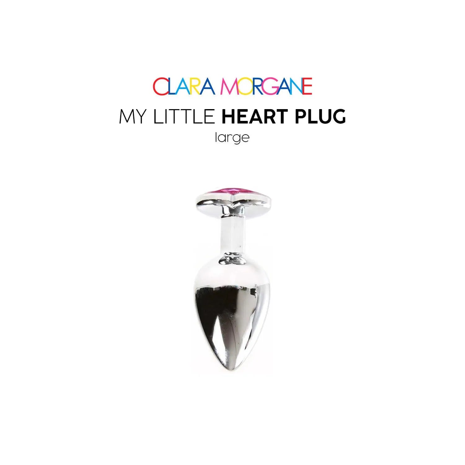 Plug Anal Aluminium Taille Variée My Little Heart