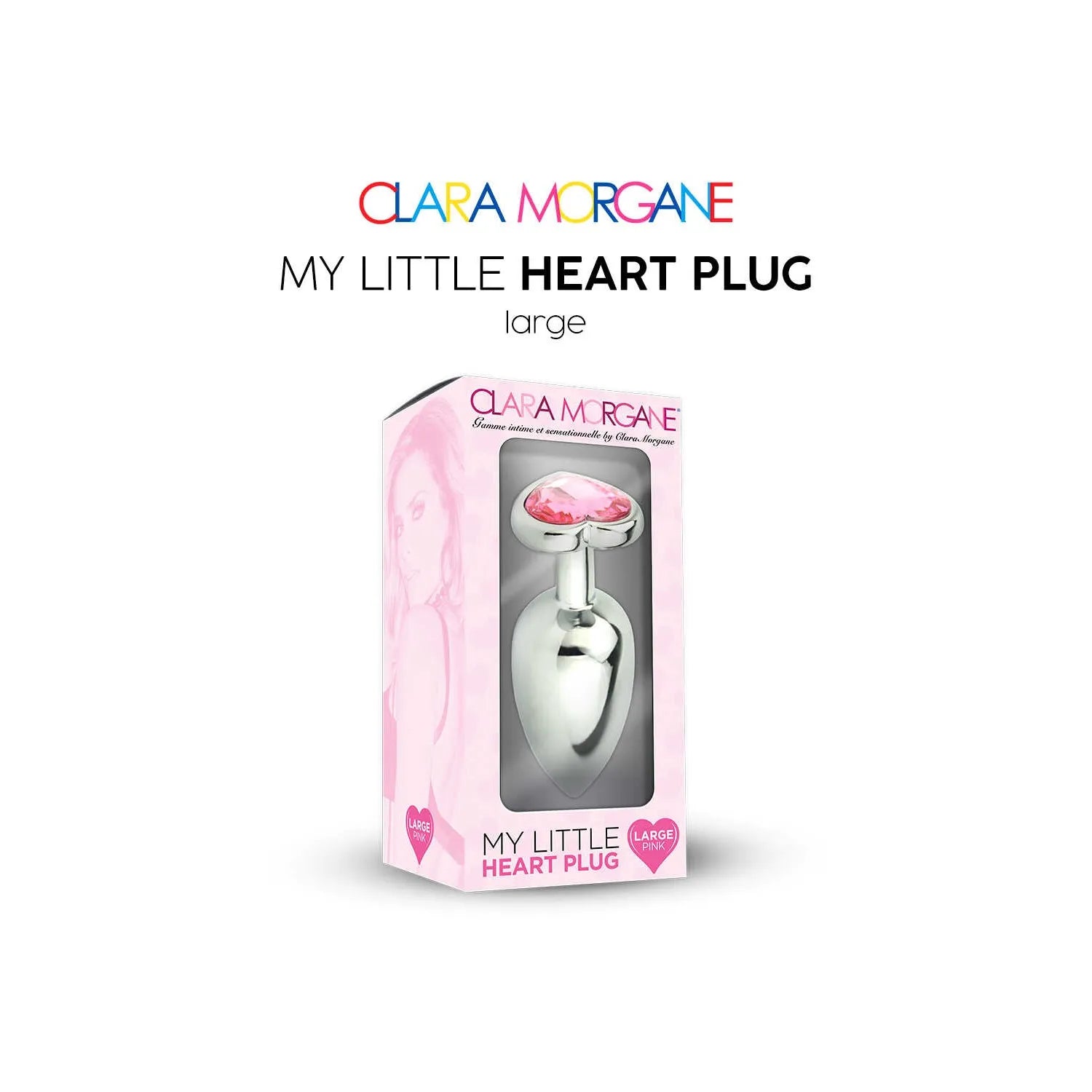 Plug Anal Aluminium Taille Variée My Little Heart