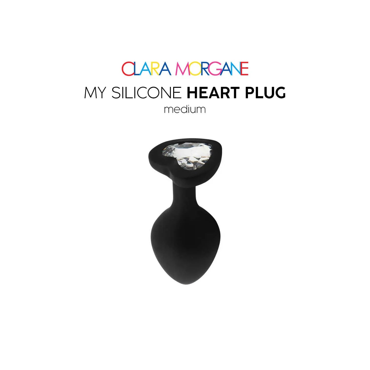 Plug Anal Silicone Noir Taille Small Medium Large
