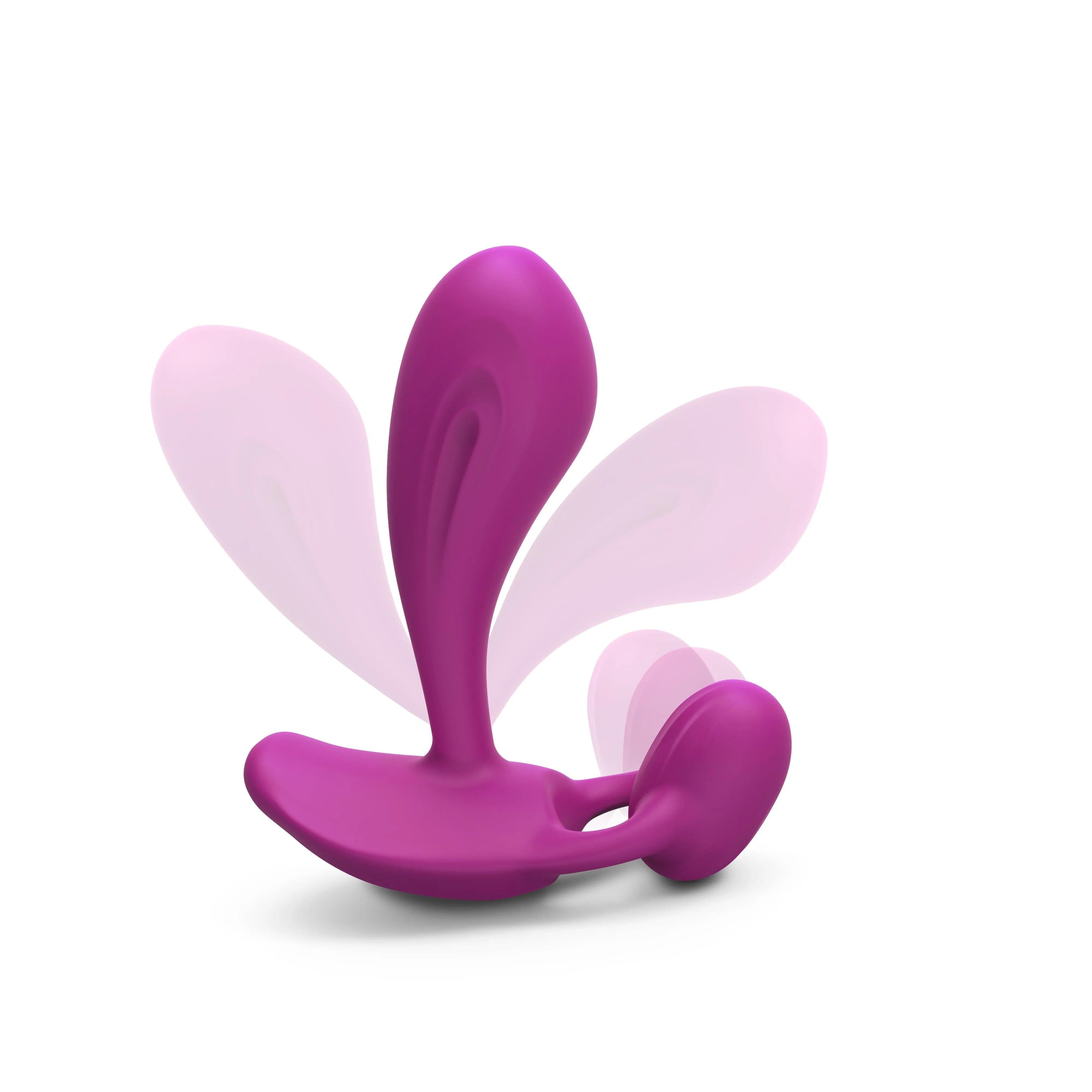 Witty vibromasseur waterproof silicone velours stimulation point G P clitoridien télécommande
