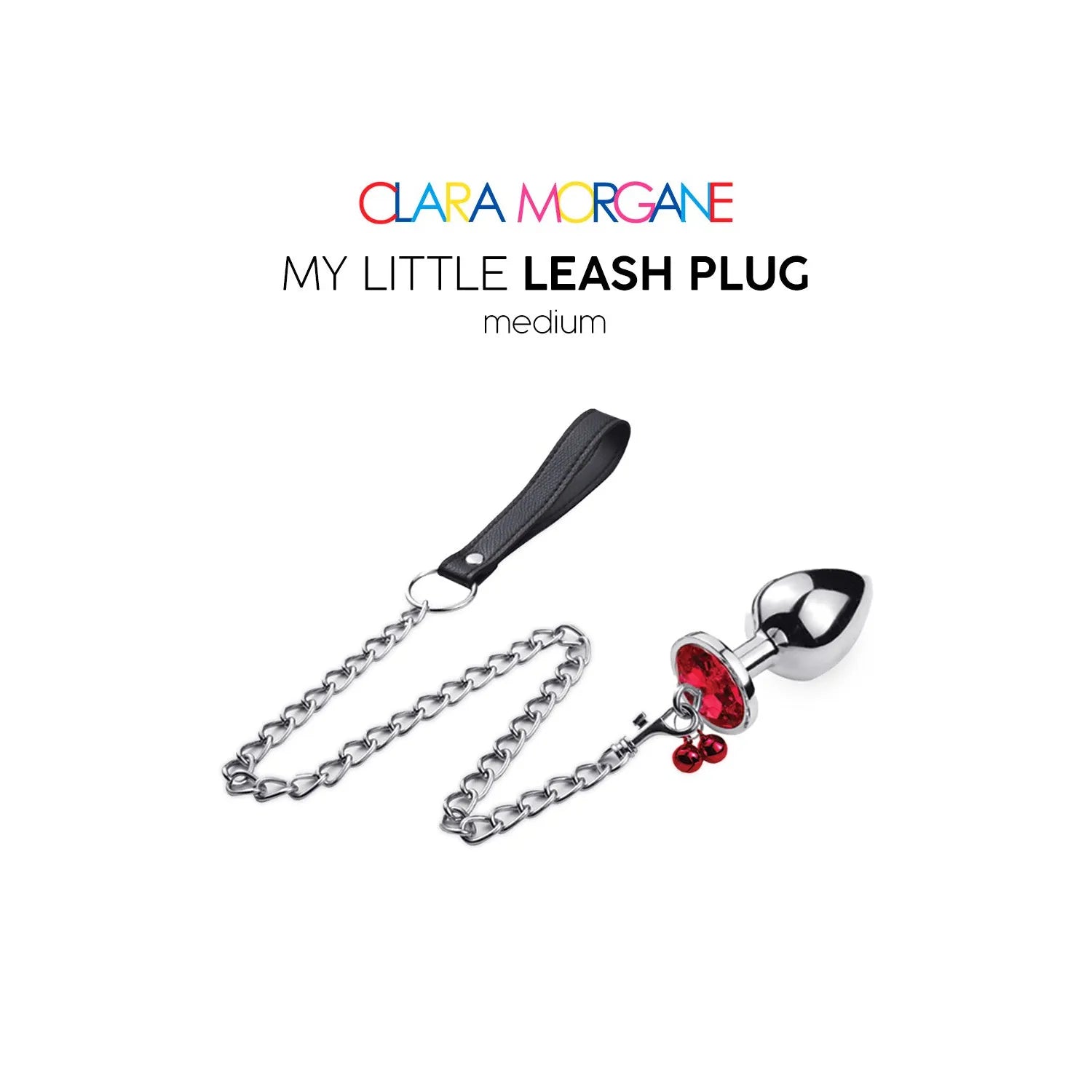 Plug anal métal laisse stimulation prostate plaisir érotique taille medium