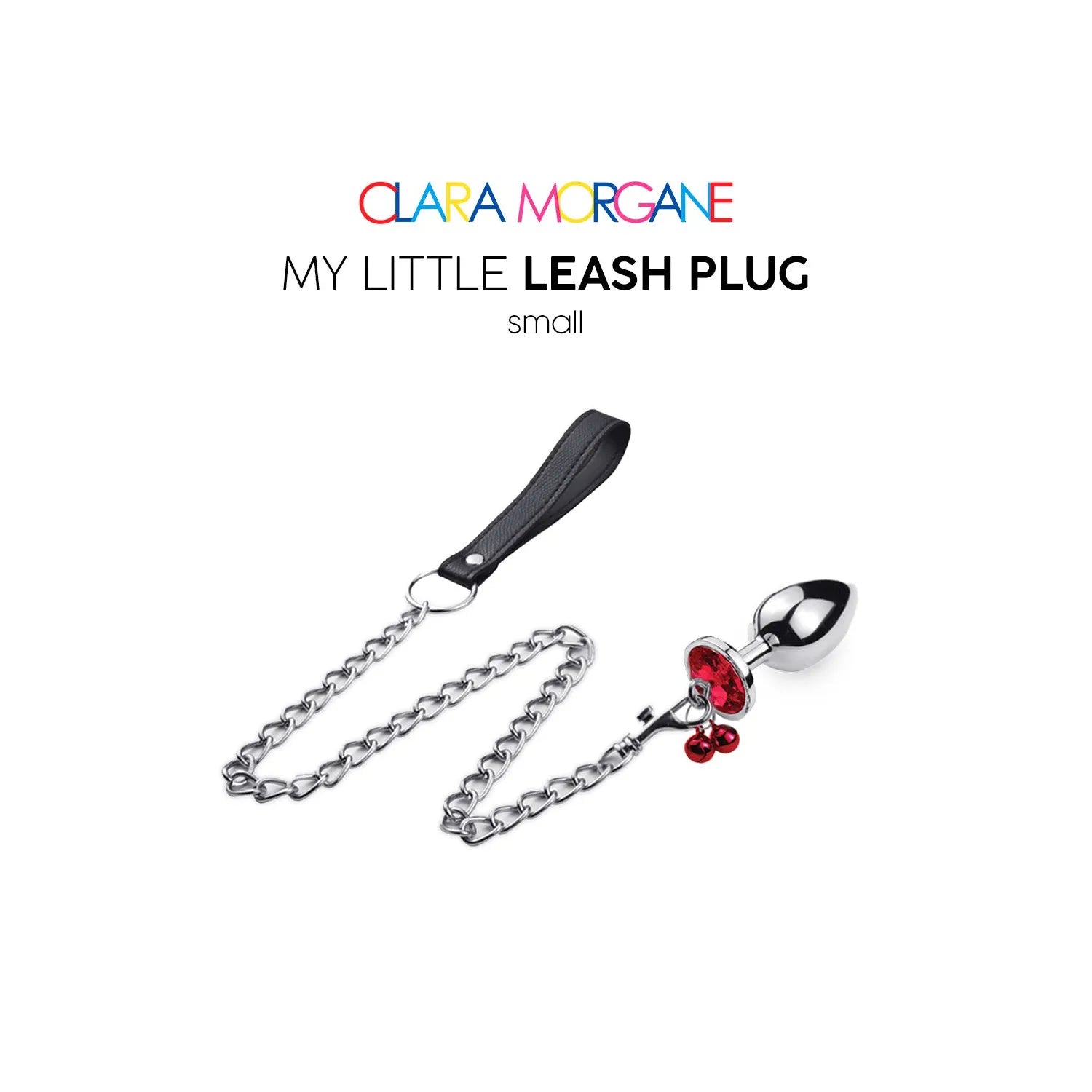 My Little Leash Plug SMALL acier hypoallergénique stimulation anale duo excitant