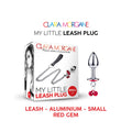 My Little Leash Plug SMALL acier hypoallergénique stimulation anale duo excitant
