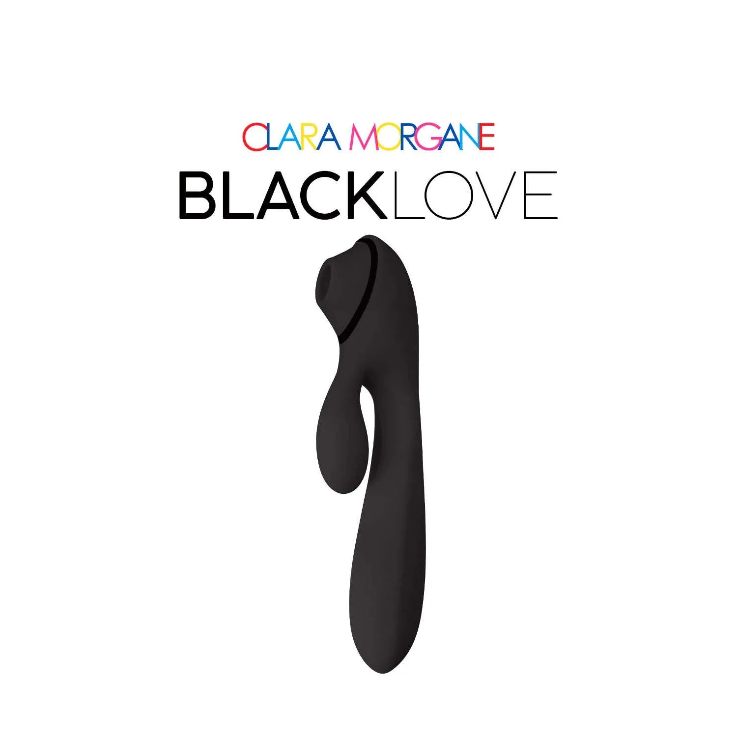 Stimulateur clitoridien rabbit noir en silicone médical, waterproof, rechargeable, avec modes de succion et vibration.