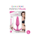 Plug anal jelly doux ultra souple large rose waterproof sans phtalates