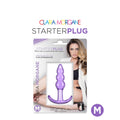 Plug anal jelly mauve sans phtalates pour couple waterproof Clara Morgane
