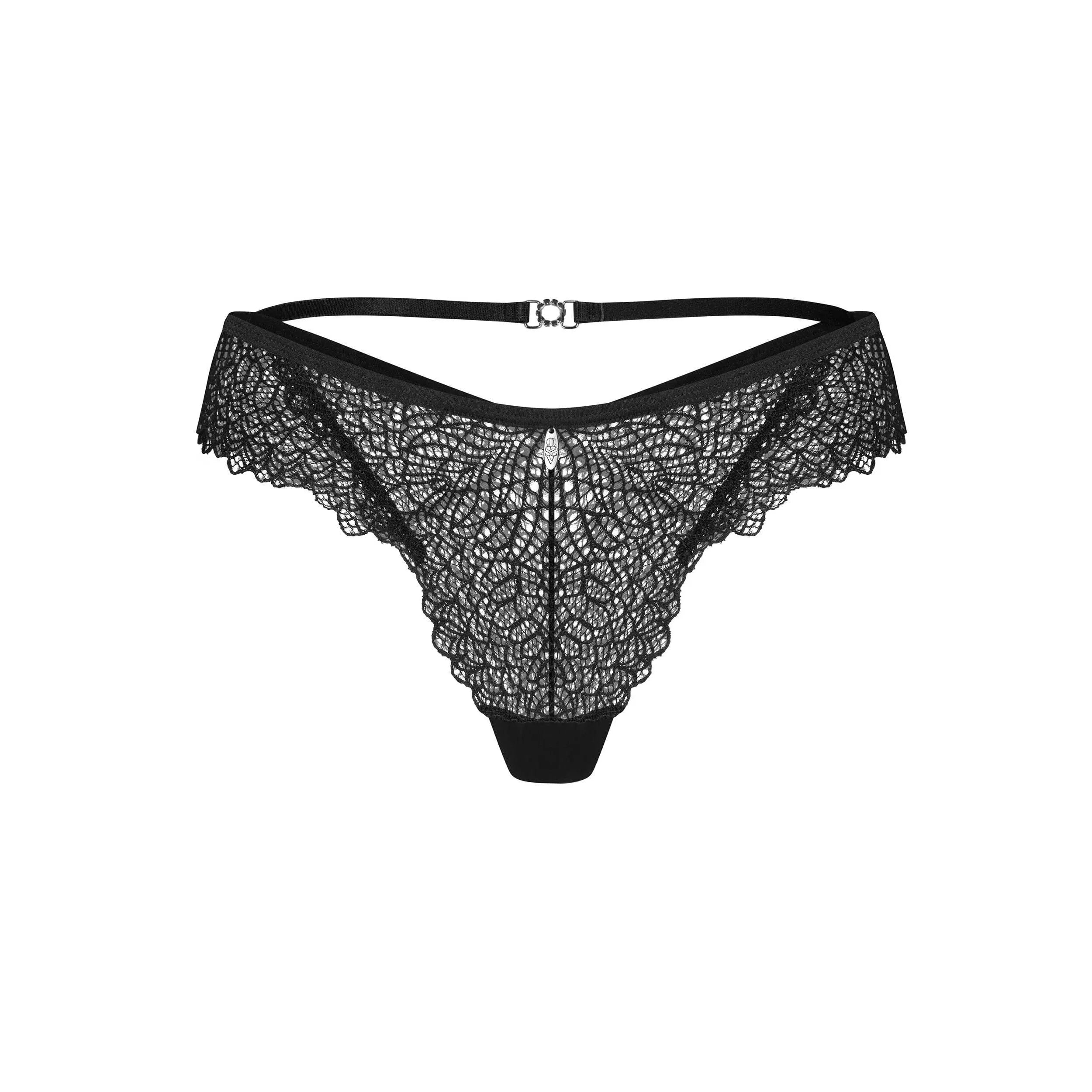 culotte brésilienne dentelle noire ajustement parfait élégance raffinée