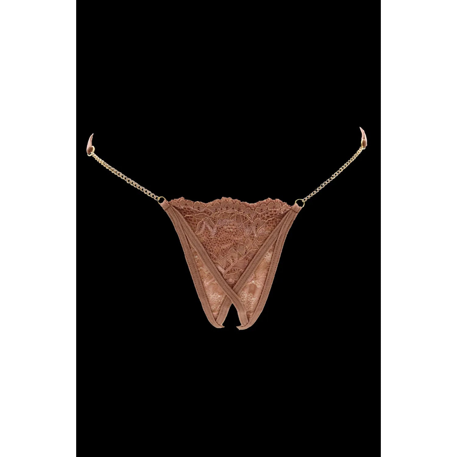 String dentelle minimaliste glamour chaînes dorées ajustable sexy femmes