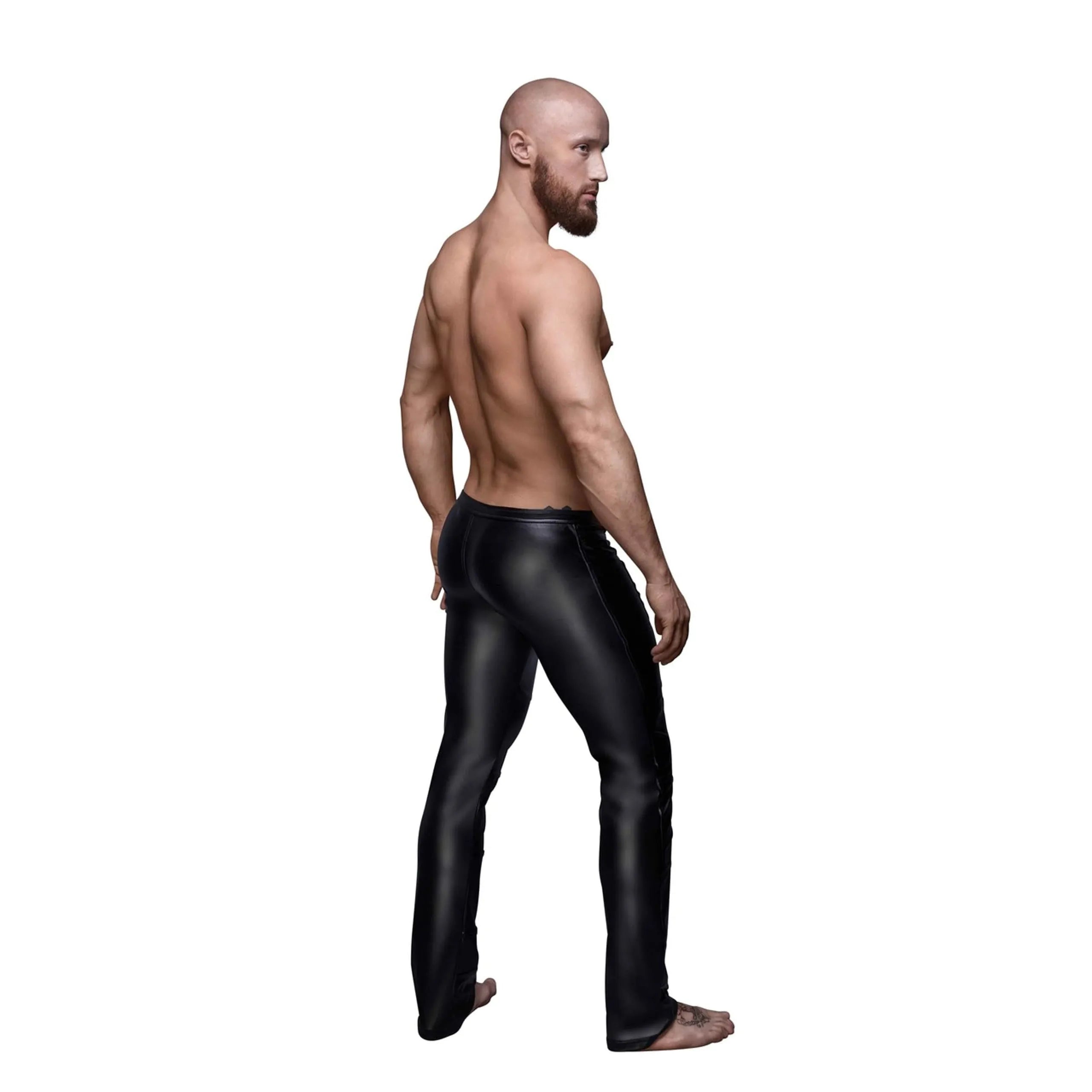 H021 Pantalon long pour homme avec app. PVC