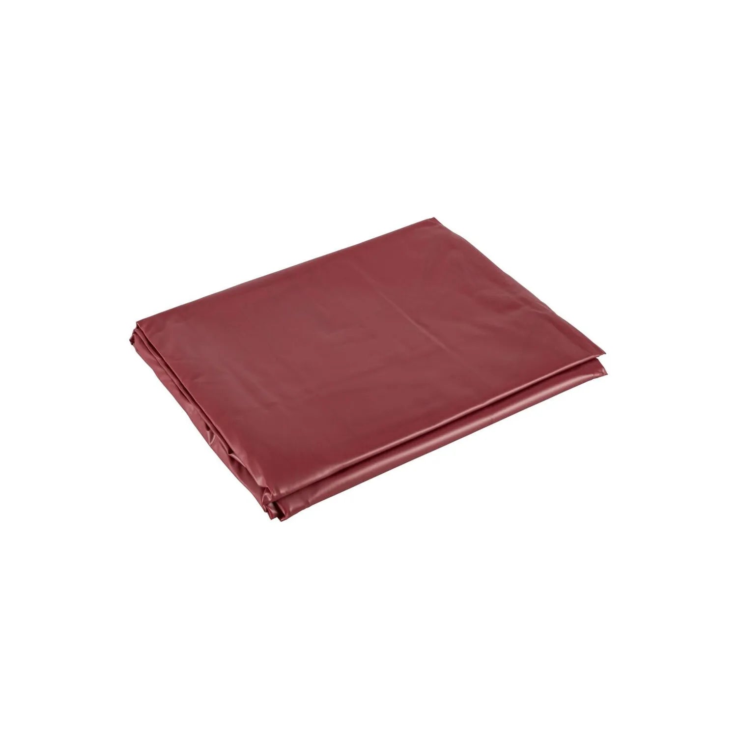 Drap-Housse Bordeaux en Vinyle Étanche 200x300cm pour Jeux Sensuels et Facile à Nettoyer