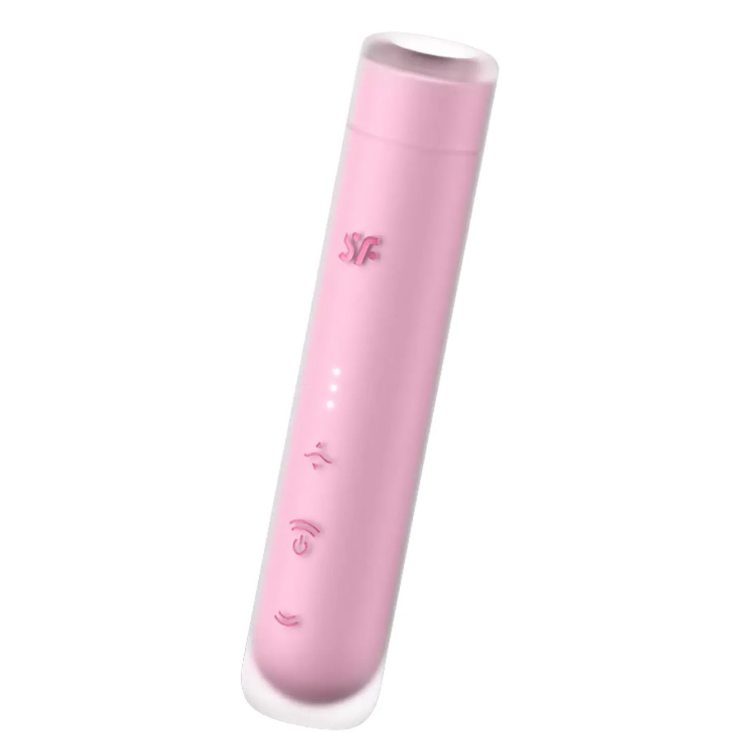 Vibromasseur Clitoridien Satisfyer First Kiss à Ondes de Pression, Silicone Ultra Doux, Design Rouge à Lèvres Compact, Rechargeable USB, Étanche IPX7, Idéal Débutantes et Voyage
